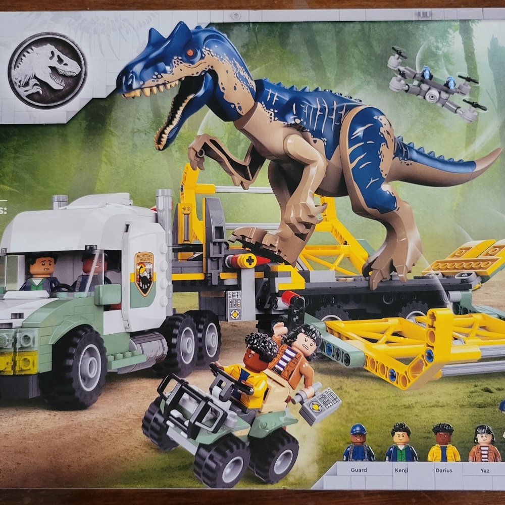 NEW Lego Set 76966 Jurassic World Chaos Theory - Dinosaur Transport Truck - Picture 2 of 5